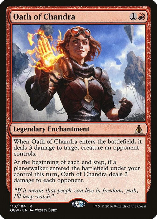 Oath of Chandra R113