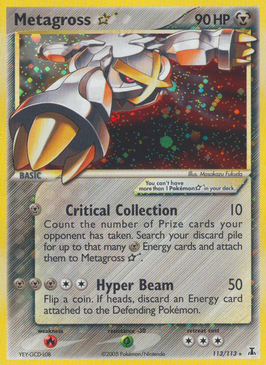 Metagross Gold Star 113/113 (NOTA 2 LGS)