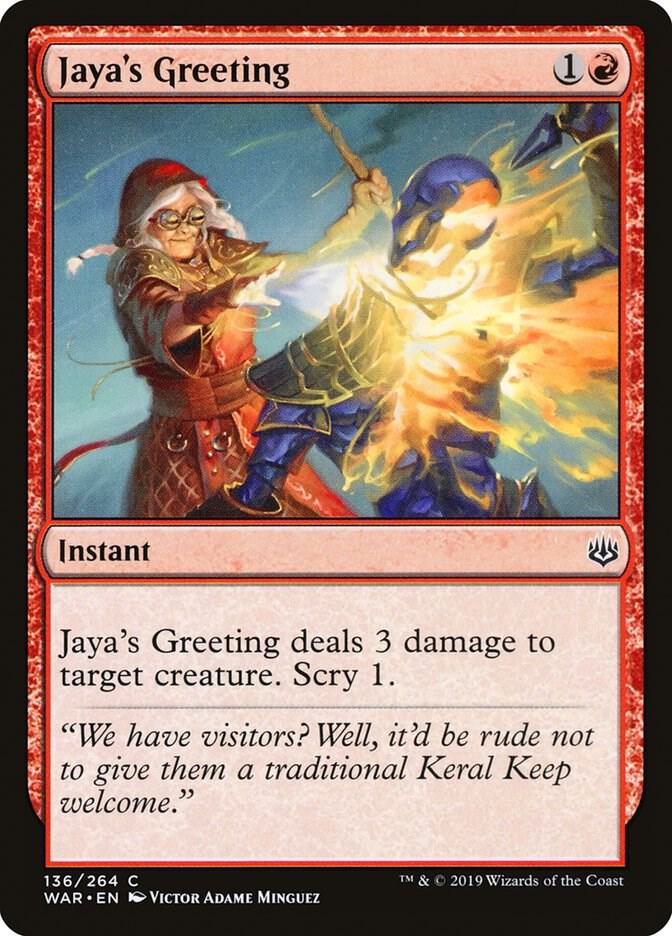 Jaya's Greeting C136