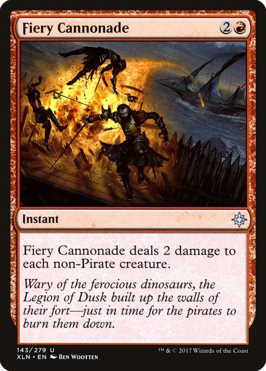 Fiery Cannonade U143