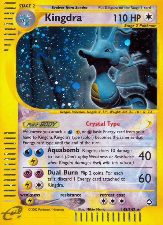 Kingdra (148) - Aquapolis (AQ) 148/147