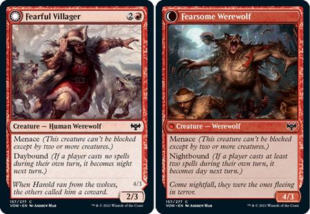 Fearful Villager C157