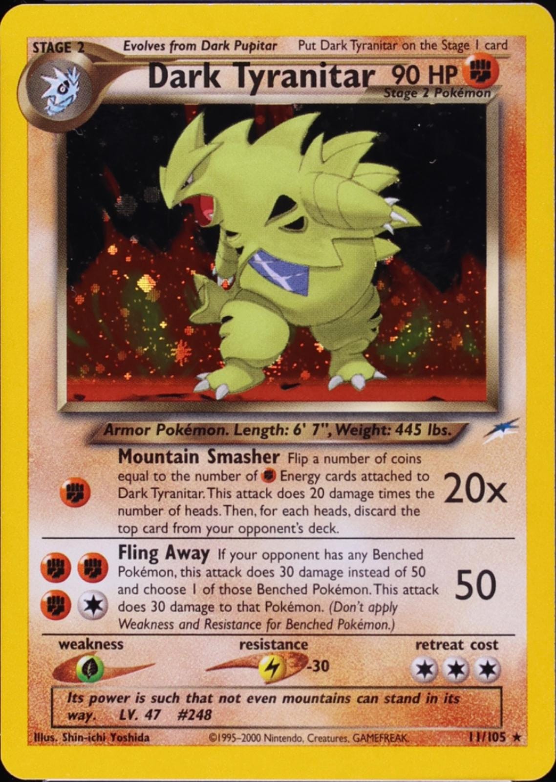 Dark Tyranitar 11/105