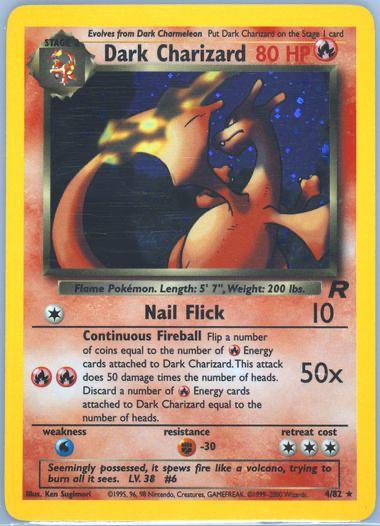 Dark Charizard (4/82) Team Rocket (TR)