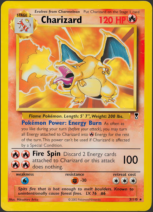 Charizard 3/110 Pokemon Legendary Collection (No-Holo)