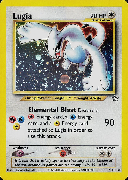 Lugia 9/111 Pokemon Neo Genesis