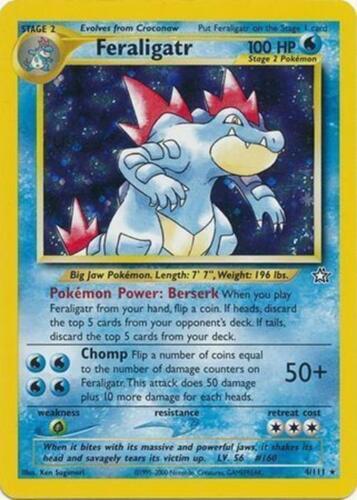 Feraligatr 4/111 Pokemon Neo Genesis&nbsp;