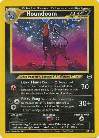Houndoom 8/64 Pokemon Neo Revelation