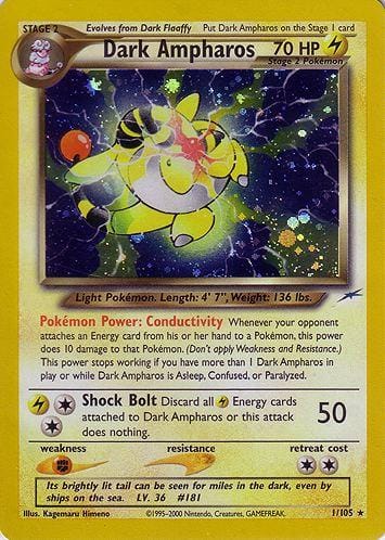 Dark Ampharos 001/105