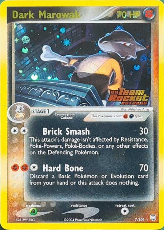 Dark Marowak [Reverse Holo]  7/109