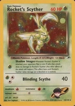 Rocket's Scyther 013/132
