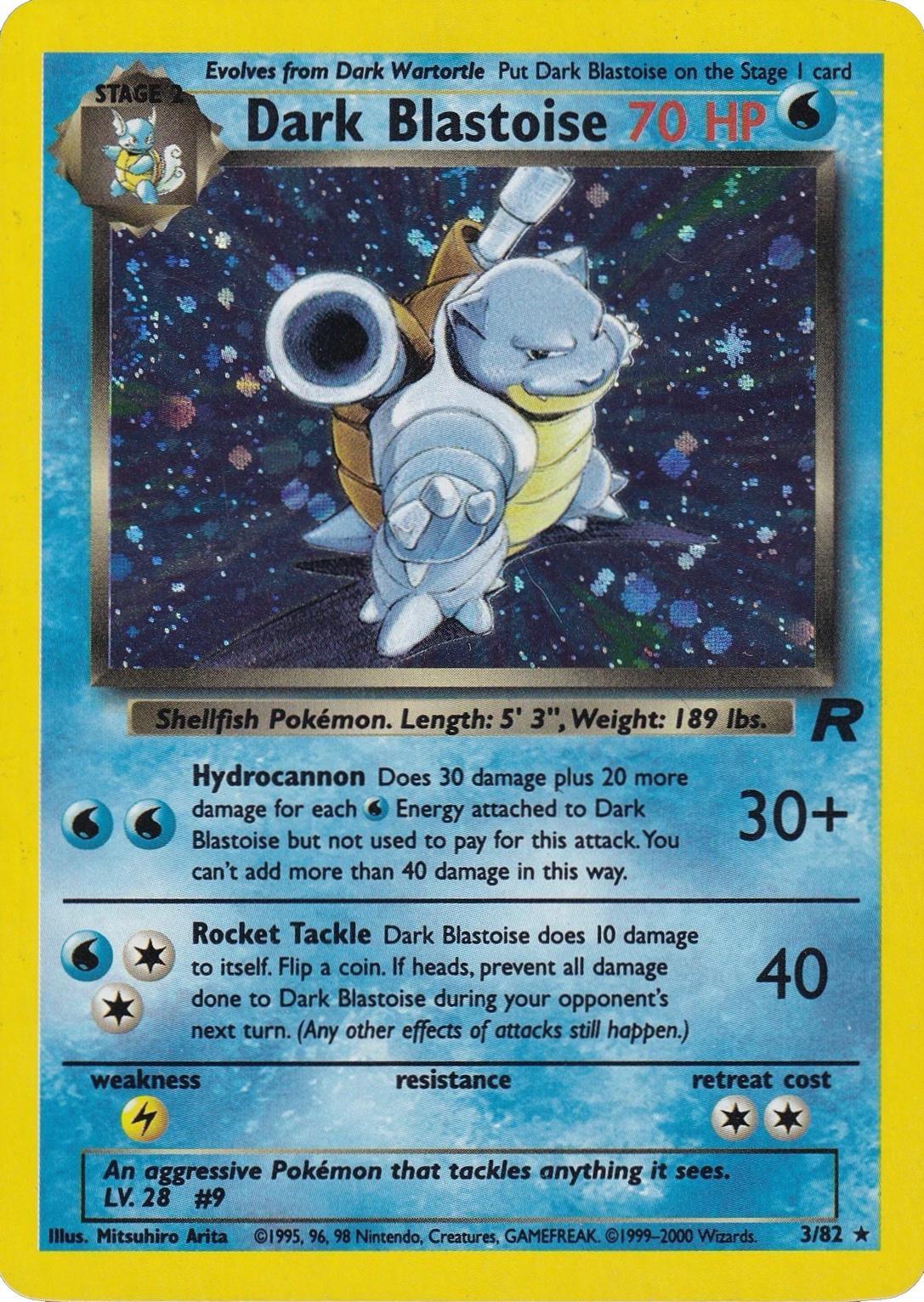 Dark Blastoise 03/82