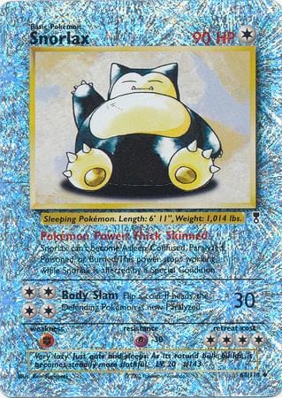 Snorlax [Reverse Holo] #64