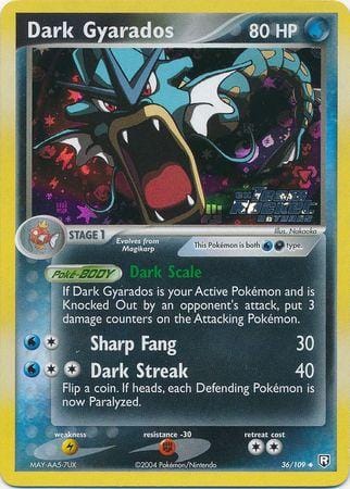 Dark Gyarados 36/109 - EX Team Rocket Returns (RR)