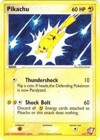 Pikachu #5 Pokemon 2004 Poke Card Creator