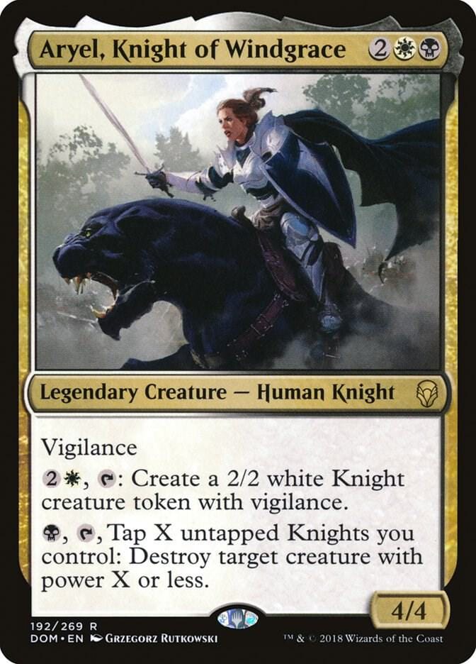Aryel, Knight of Windgrace R192