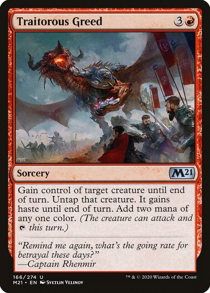 Traitorous Greed U166