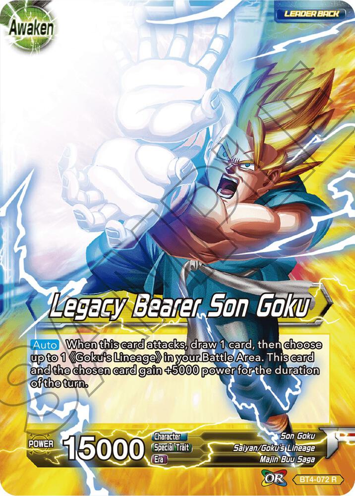 Son Goku // Legacy Bearer Son Goku