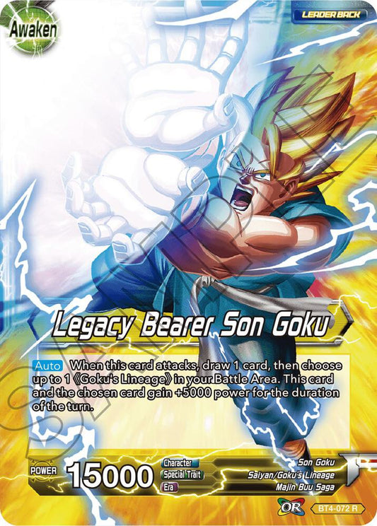Son Goku // Legacy Bearer Son Goku