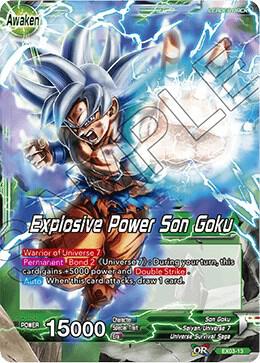 Son Goku // Explosive Power Son Goku