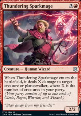 Thundering Sparkmage U171