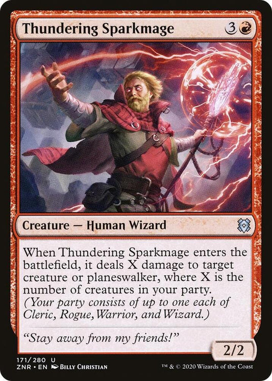 Thundering Sparkmage U171