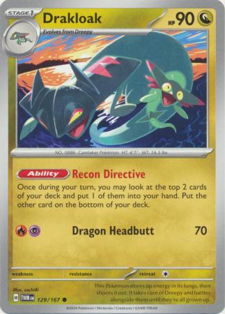 Drakloak 129/167 (Ediciones Variadas)