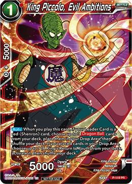 King Piccolo, Evil Ambitions