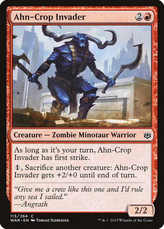 Ahn-Crop Invader - War of the Spark (WAR) C113