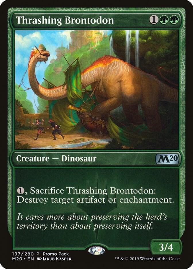Thrashing Brontodon P197