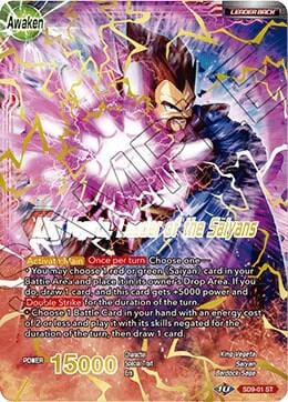 King Vegeta // King Vegeta, Leader of the Saiyans