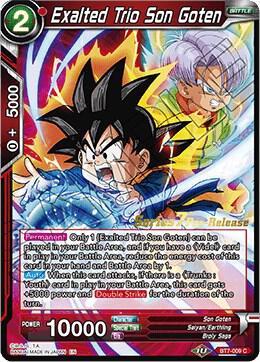 Exalted Trio Son Goten -  Pre-Release