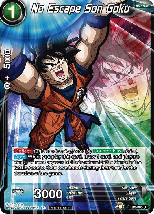 No Escape Son Goku