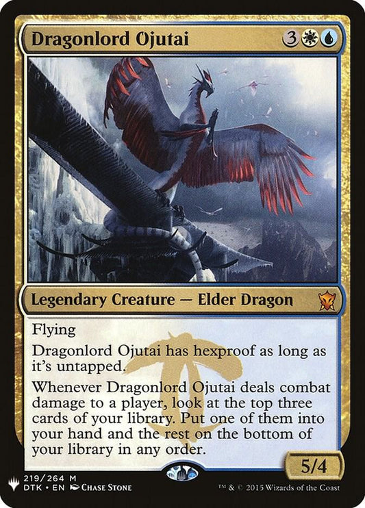 Dragonlord Ojutai M219
