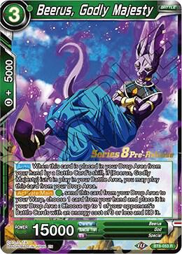 Beerus, Godly Majesty - Pre-Release