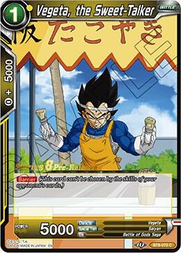 Vegeta, the Sweet-Talker -  Pre-Release