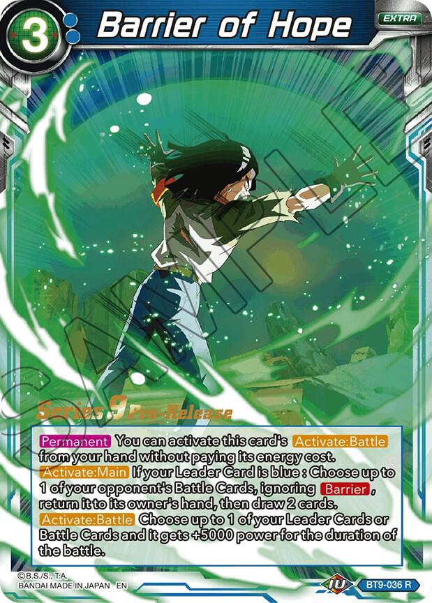Barrier of Hope - Pre-Release
