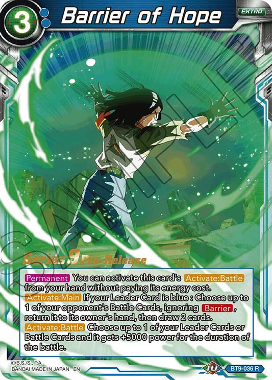 Barrier of Hope - Pre-Release