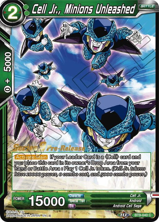 Cell Jr., Minions Unleashed - Pre-Release