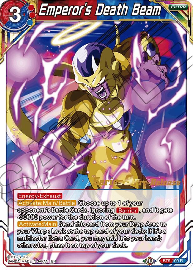 Emperor's Death Beam - Pre-Release