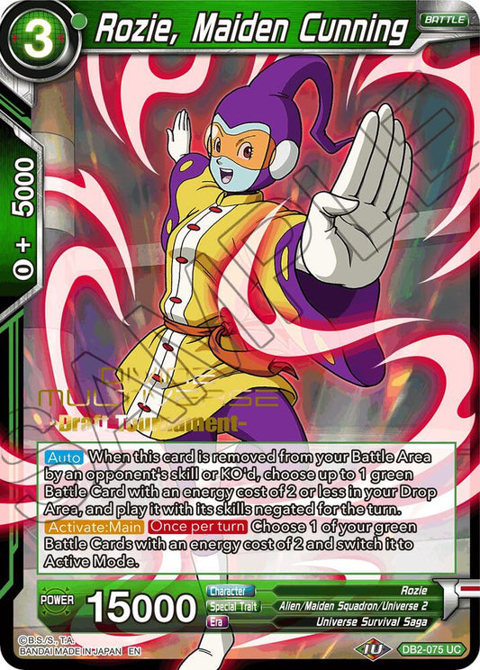Rozie, Maiden Cunning (Divine Multiverse Draft Tournament)