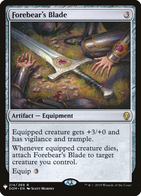 Forebear's Blade R214