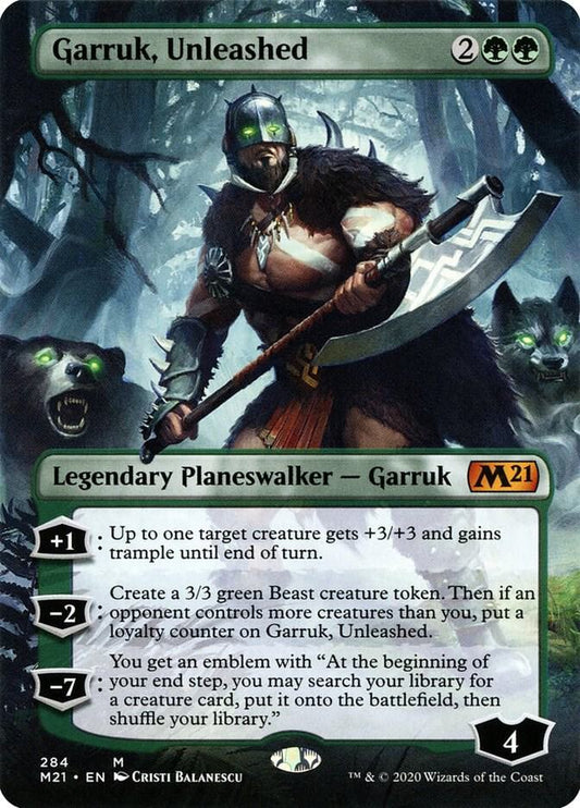Garruk, Unleashed (Borderless) M284