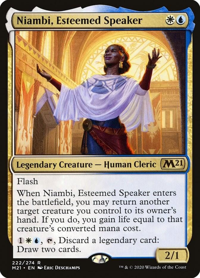 Niambi, Esteemed Speaker r222