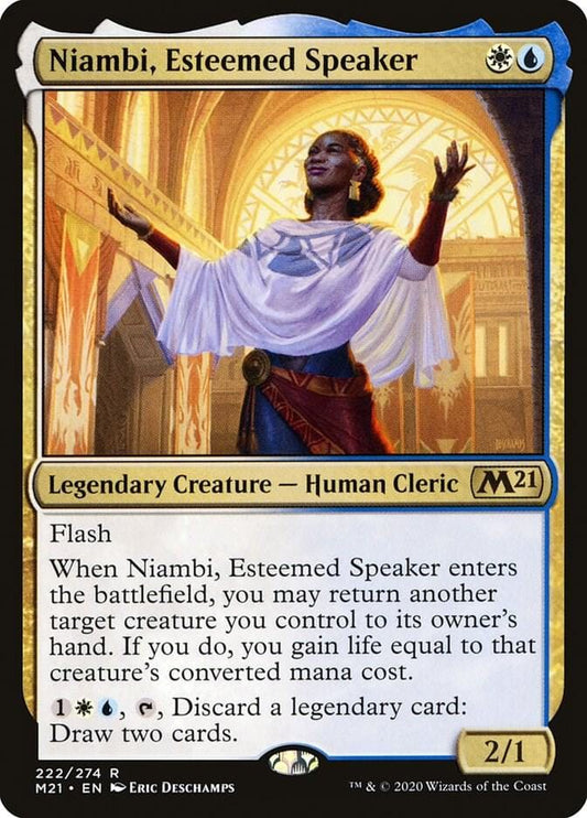 Niambi, Esteemed Speaker r222