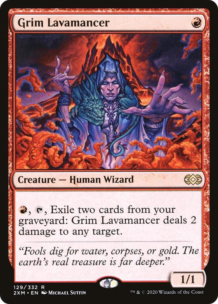 Grim Lavamancer R129