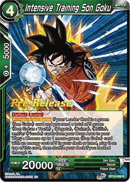 Intensive Training Son Goku - Rise of the Unison Warrior Pre-Release