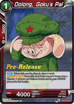 Oolong, Goku's Pal - Rise of the Unison Warrior Pre-Release