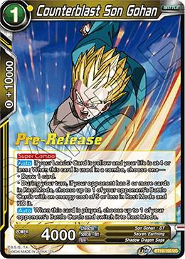 Counterblast Son Gohan - Rise of the Unison Warrior Pre-Release