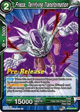 Frieza, Terrifying Transformation - Rise of the Unison Warrior Pre-Release